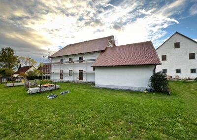 Sanierung der Fassade vom Malerbetrieb Ott